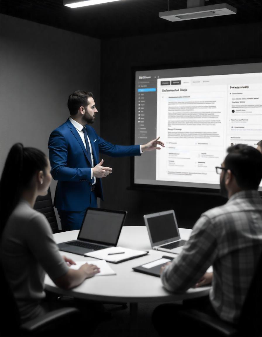 Workshop zur Softwareauswahl – Team wägt Optionen ab